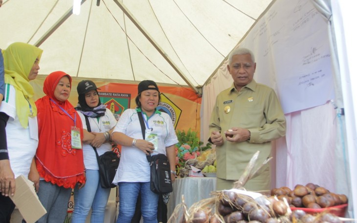 Gubernur Sumut Edy Rahmayadi saat menghadiri Peda KTNA 
