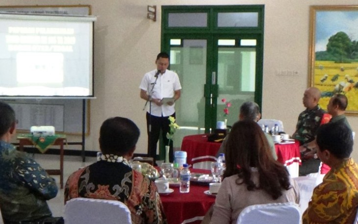 Wakil Bupati Tegal saat sampaikan amanat Bupati Tegal