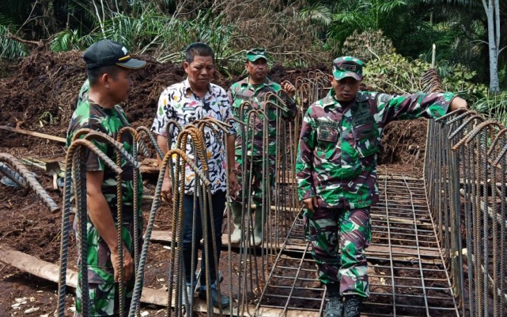 Desa Cinta Makmur Soliditas TNI Dengan Masyarakat Terjalin Erat