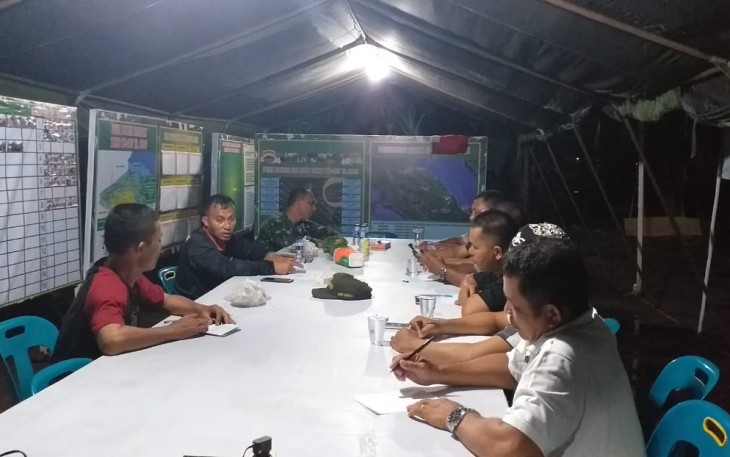 Dandim Santoso Rutin Pantau Pelaksanaan Kegiatan di Lokasi TMMD