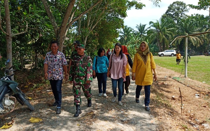 Dandim 0209/LB Tinjau Pelaksanaan Pra TMMD ke-105