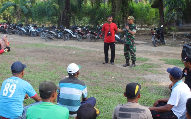 Dansatgas Apresiasi Kepedulian Masyarakat Desa Cimar