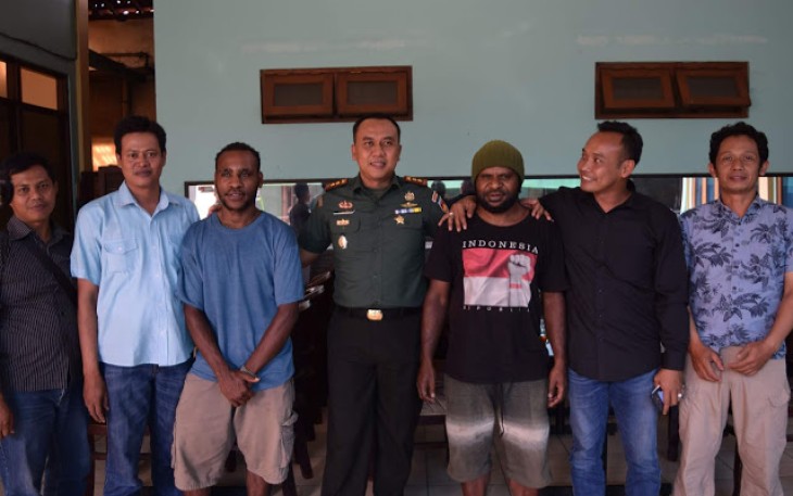 Dandim Klaten Silaturahmi Dengan Warga Papua