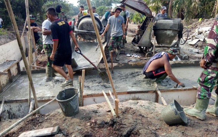 Tak Lama Lagi JaLan Yang Dibuka Rampung