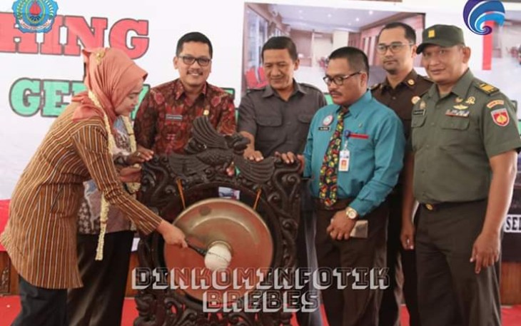 Bupati Brebes Launching Gerai Pelayanan Publik Kabupaten Brebes