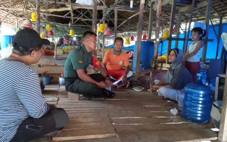 Babinsa Ramil 01/AK Atasi Keluhan Warga