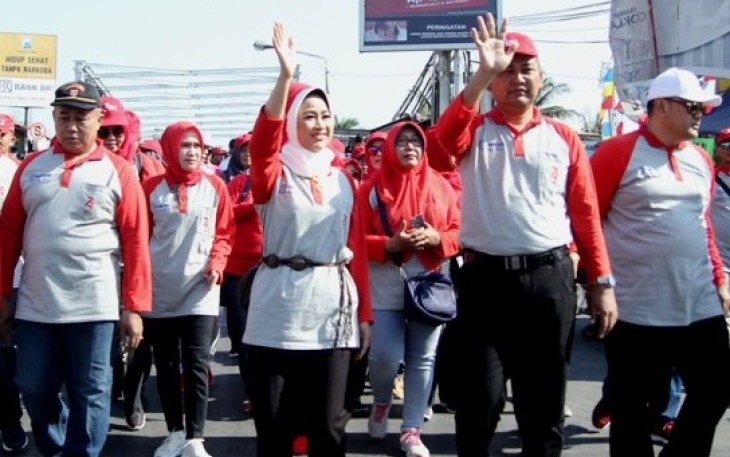 Ratusan Komunitas Meriahkan HUT Ke 74 RI