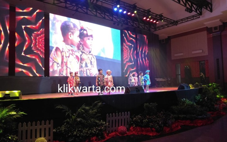Acara Grand Final Kangmas Diajeng Cilik Kota Blitar tahun 2019.