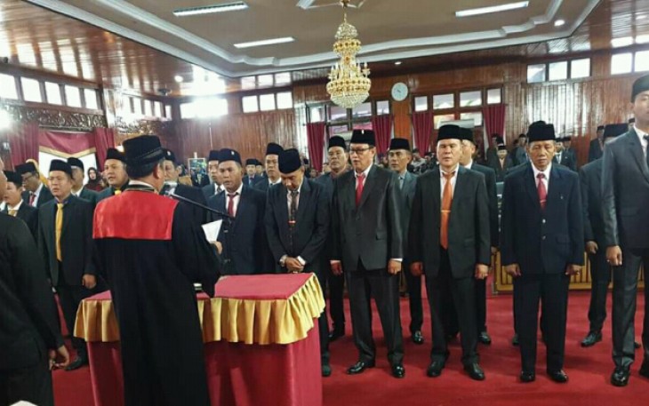 Pelantikan DPRD Kabupaten Bengkulu Selatan Periode 2019 2024 