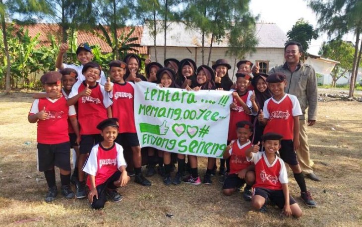 Berkat TMMD Banyak Anak Minat Jadi Tentara
