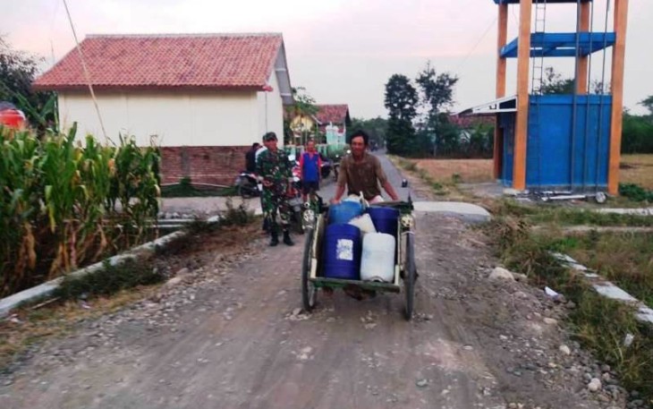 Becak Rohim Nikmati Akses Baru Hasil Satgas TMMD Reguler Tegal