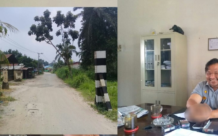 Sekretaris Dinas Perhubungan Kabupaten Asahan Halim Saat Dikonfirmasi 