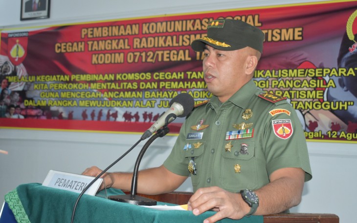 Dandim Tegal Letkol Inf Richard