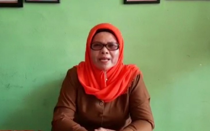 Kepala Satuan Pendidikan SDN 04 Rantau Utara Siti Afsah