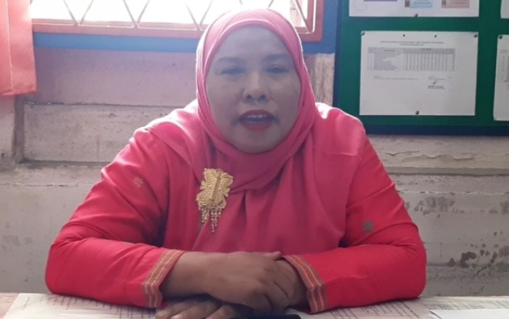 Kepala Satuan Pendidikan SD 08 Kecamatan Bilah Hulu Menneria Pane
