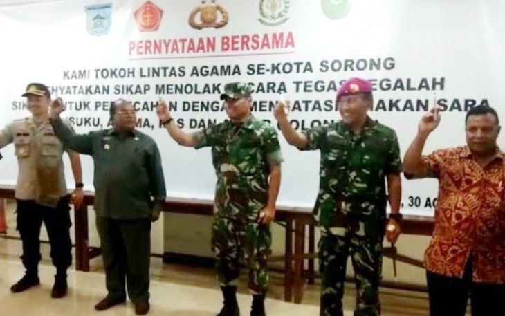 Pernyataan Bersama Para Tokoh dan Pemerintah di Papua