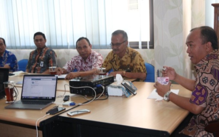 Wakil Wali Kota Tegal Saat dengar pendapat terkait peluncuran Jakwir Cetem Didukcapil