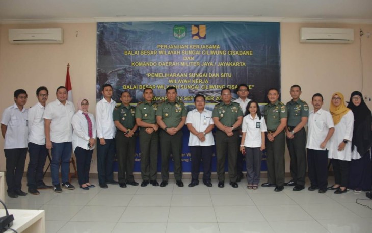 Pangdam Jaya Kembalikan Sungai Sesuai Fungsinya