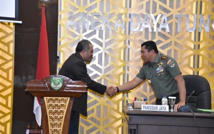 Pangdam Jaya Terima Tim BPK
