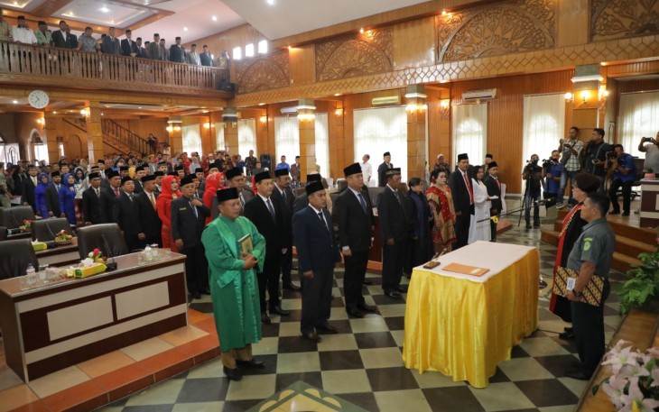 Pelantikan anggota DPRD Asahan