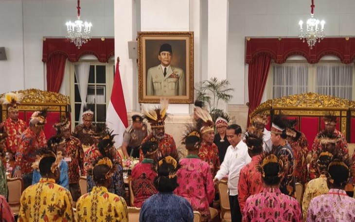 Pertemuan Tokoh Papua Dengan Presiden Jokowi
