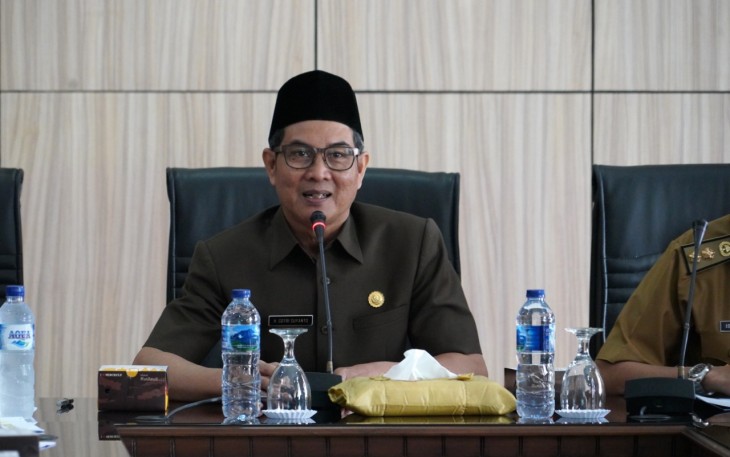  Asisten III Setda Provinsi Bengkulu Gotri Suyanto Memimpin Rapat Persiapan Pelaksanaan Program Prioritas Visit Wonderful Bengkulu 2020 