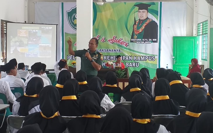 Pasiter Kodim 0209/LB Bongkar Jiwa Mahasiswa Baru Di Dua Universitas
