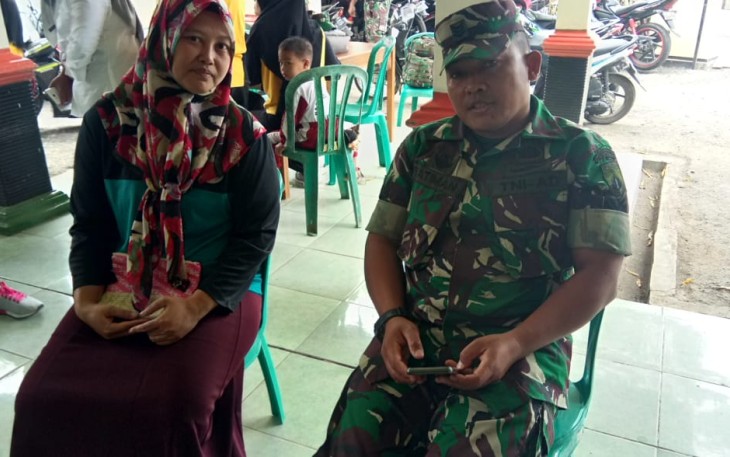 TNI Sosialisasikan Mengenai Kenakalan Remaja dan Narkoba di Jaman Sekarang