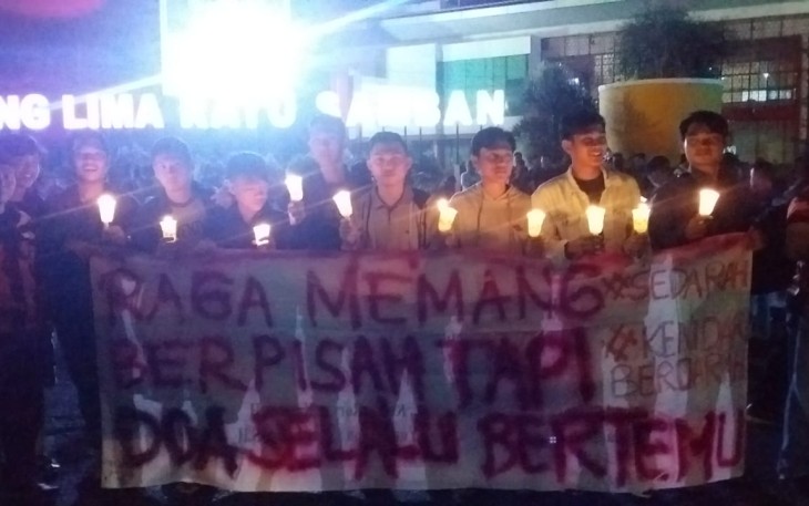HMI Aksi Solidaritas Mahasiswa yang Gugur di Kendari