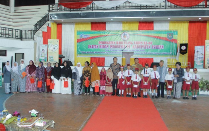 Sekda Asahan Hadiri HUT IBI Ke 68