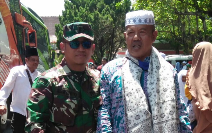 Serma AC Rosidi salah satu jamaah haji asal Pati