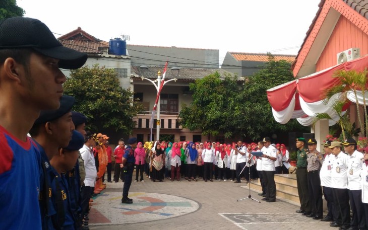 Apel Kesiapan Sosialisasi Cegah Kebakaran di kelurahan Matraman