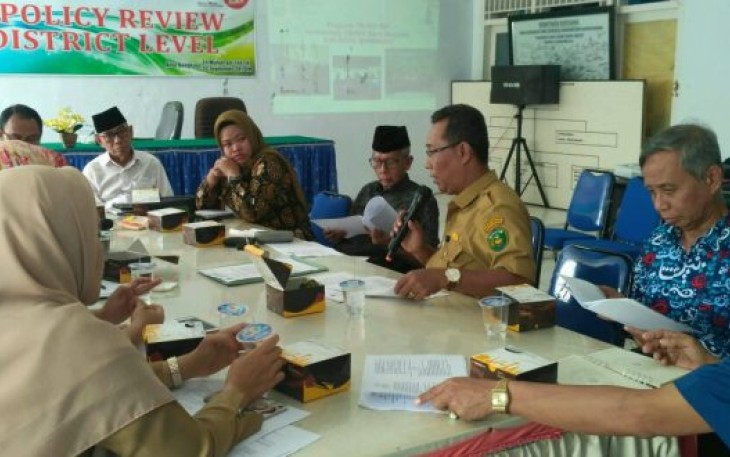 Dinas Kesehatan Kota Bengkulu Gelar FGD Policy Review At Districk Level