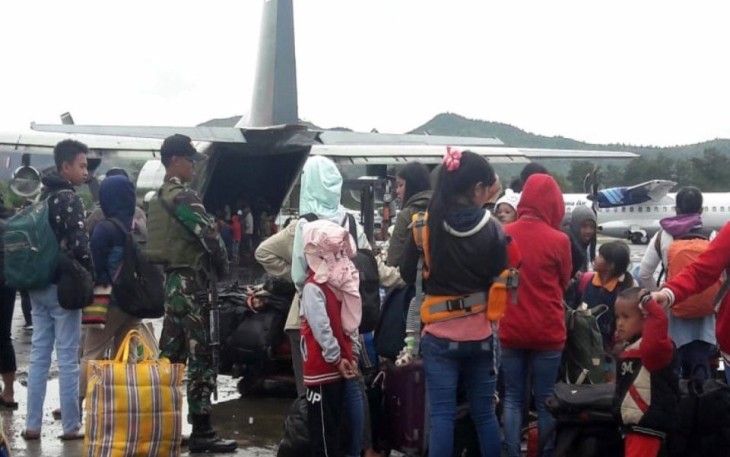 Kemensos dan Berbagai Pemda Kirim Bantuan Untuk Korban Kerusuhan Wamena