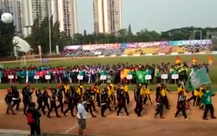 Tim GSI Sumut mulai bertanding
