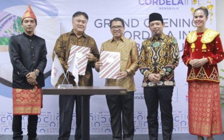 Wakil Wali Kota Bengkulu Dedy Wahyudi Resmikan Hotel Cordela Inn