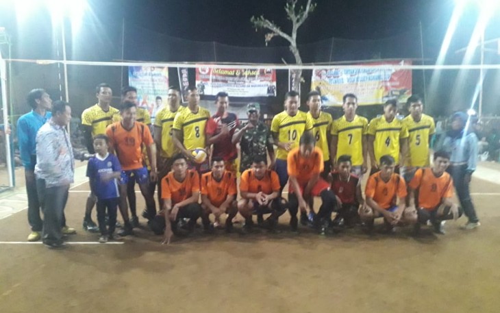 Turnamen Bola Voli Koramil Warungasem Cup