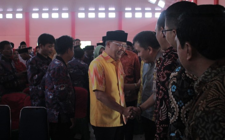 Gubernur Bengkulu Rohidin Mersyah  