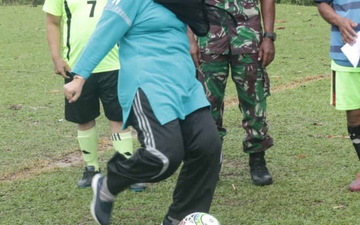 Pemdes Ganting Damai Taja Turnamen Sepak Bola 'Ganting Damai Cup 2019' 