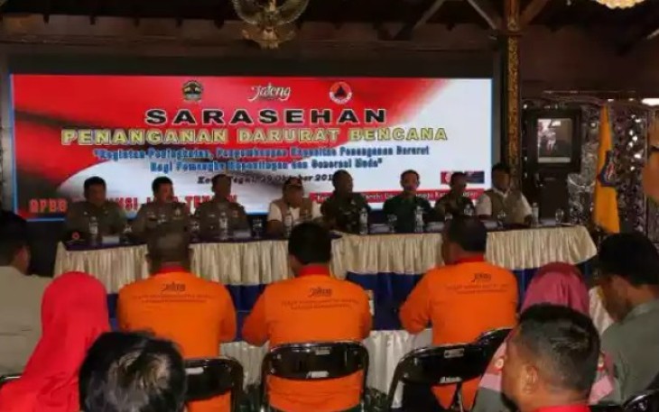 WaliKota Tegal Sarasehan Hadapi Bencana Bersama BPBD