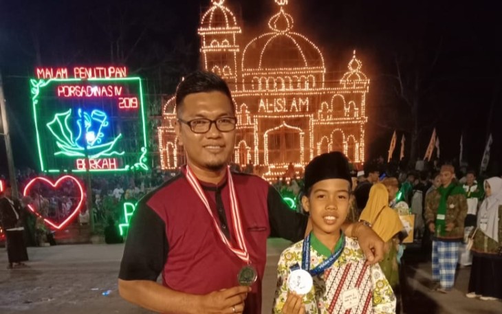 Rijal Bahri Duta Labuhanbatu Raih Juara Harapan 3 Lomba Pidato Bahasa Arab Tingkat Nasional