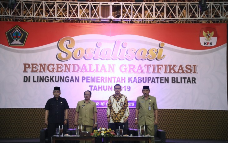 DPRD Kabupaten Blitar Apresiasi Giat Sosialisasi Pengendalian Gratifikasi oleh Pemkab Blitar