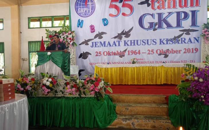 Perayaan HUT Ke-55 GKPI Jemaat Khusus Kisaran Berlangsung Meriah