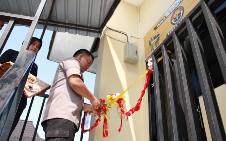 Kapolres Batang Resmikan Ruang Media Management Center