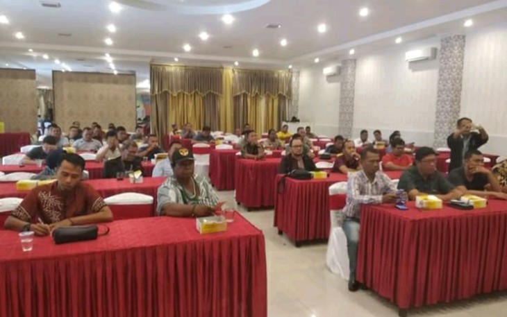 Sosialisasi Pemilihan Bupati di Hotel Marina