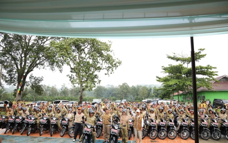 74 PPL Kepahiang Terima Kendaraan Dinas