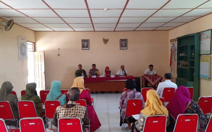 Babinsa Wonosari Hadiri Sosialisasi Verval BDT