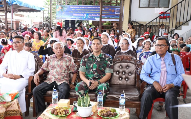 Bupati Bersama Forkopimda Asahan Tinjau Pelaksanaan Perayaan Natal di Gereja Katolik Sakramen Maha Kudus Kisaran