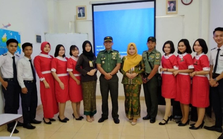Koramil 03/Serpong dan Kampus Difacs dalam Kesiapan Avionic Crew