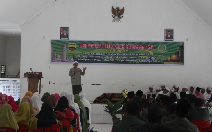 Maulid Nabi Muhammad SAW di Aula Makodim 0209/LB